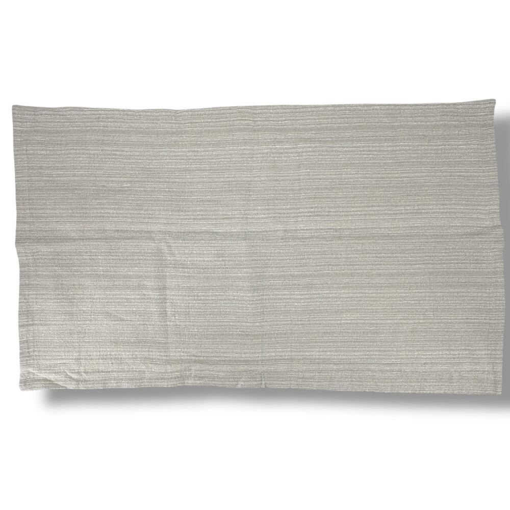 Restoration Hardware Striated Cotton Linen Pillow Sham King Size Mist